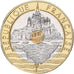 Munten, Frankrijk, Mont Saint Michel, 20 Francs, 1998, Paris, FDC, Tri-Metallic