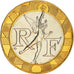 Moneda, Francia, Génie, 10 Francs, 1998, Paris, FDC, Aluminio - bronce