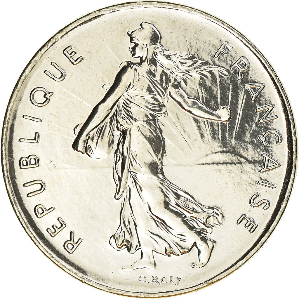 Coin, France, Semeuse, 5 Francs, 1998, Paris, MS(65-70), Nickel Clad