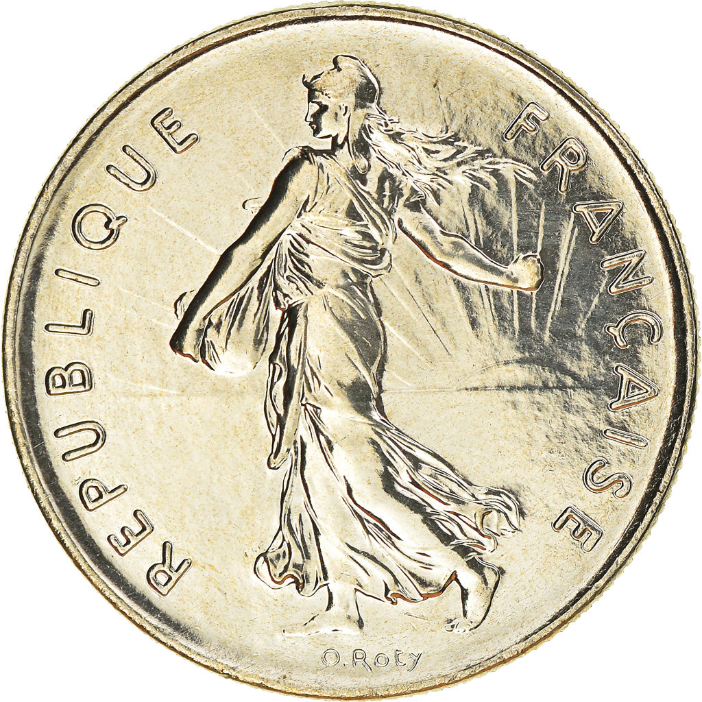 Coin, France, Semeuse, 5 Francs, 1998, Paris, MS(65-70), Nickel Clad