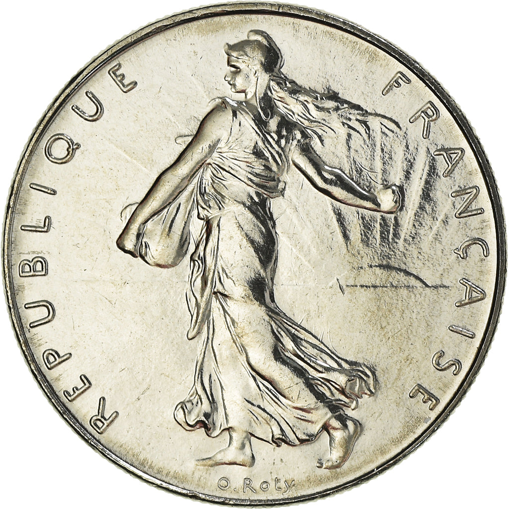 Coin, France, Semeuse, Franc, 1998, Paris, MS(65-70), Nickel, KM:925.1