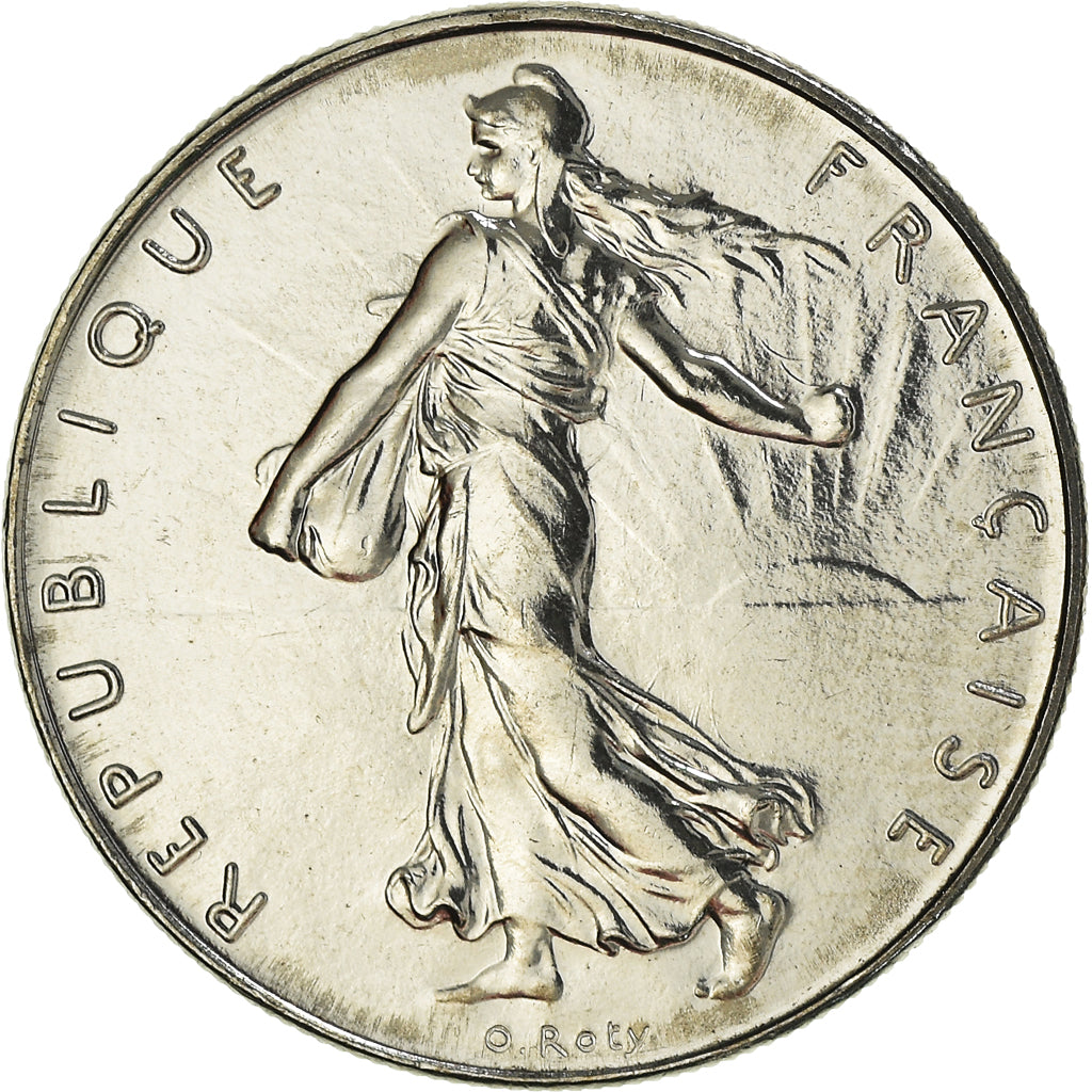 Coin, France, Semeuse, Franc, 1998, Paris, MS(65-70), Nickel, KM:925.1