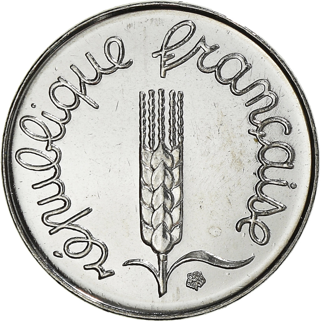 Coin, France, Épi, Centime, 1998, Paris, MS(65-70), Stainless Steel, KM:928
