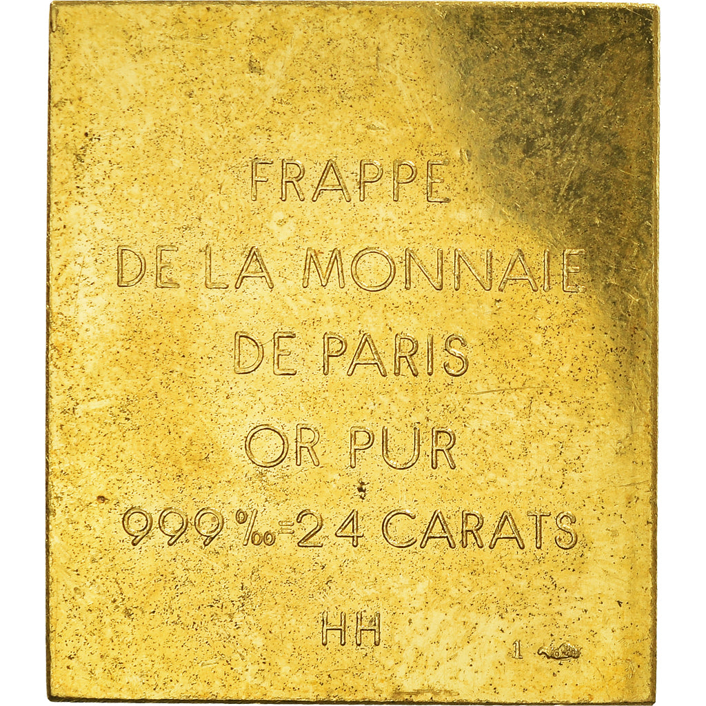 Frankreich, Medaille, 125e anniversaire du timbre poste, US Post Office, 1988