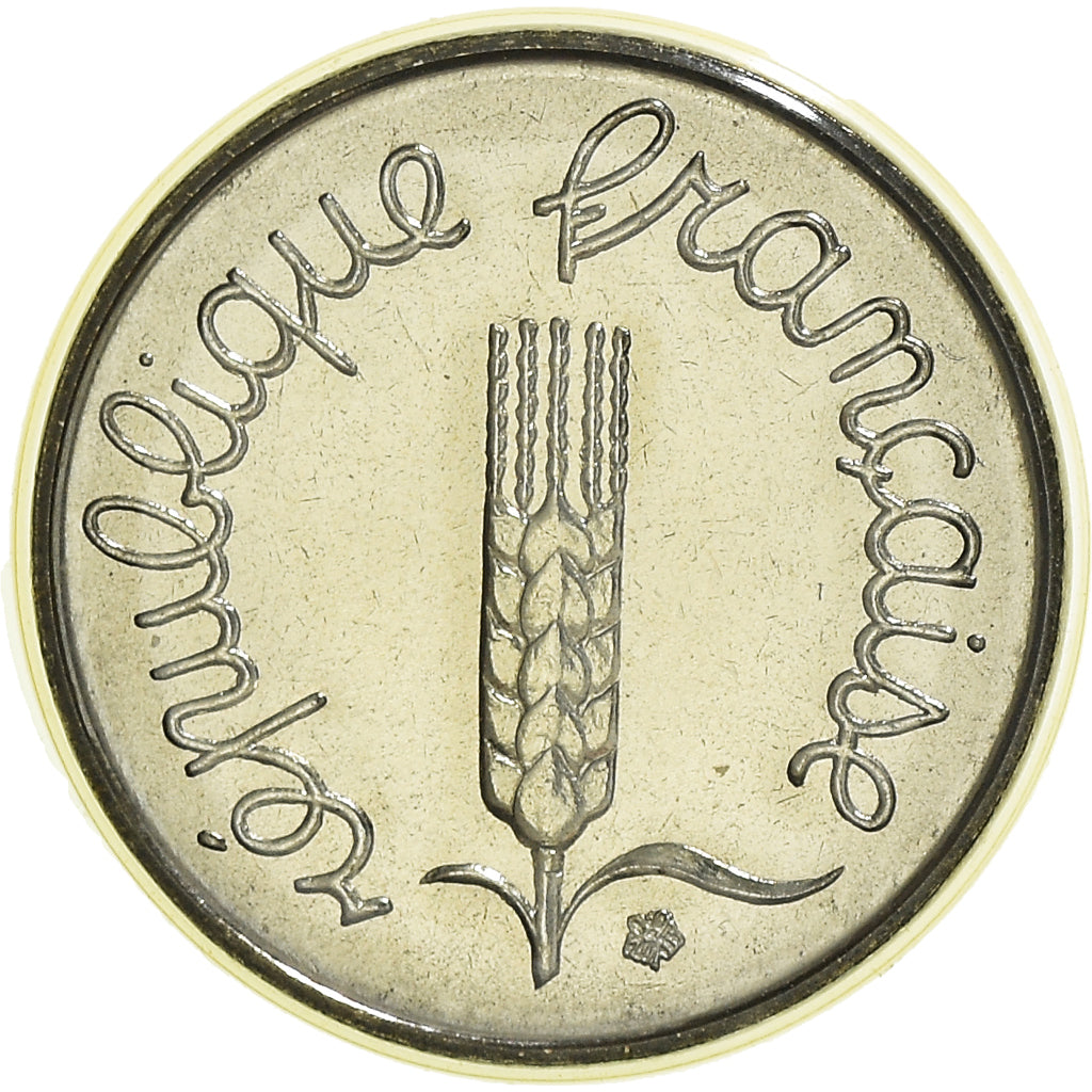 Coin, France, Épi, Centime, 1987, Paris, FDC, MS(65-70), Stainless Steel