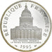 Coin, France, Panthéon, 100 Francs, 1995, Paris, Proof, MS(65-70), Silver