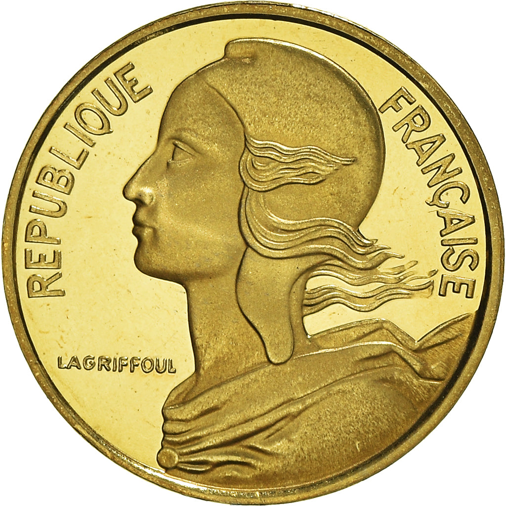 Coin, France, Marianne, 5 Centimes, 1995, Paris, Proof / BE, MS(65-70)