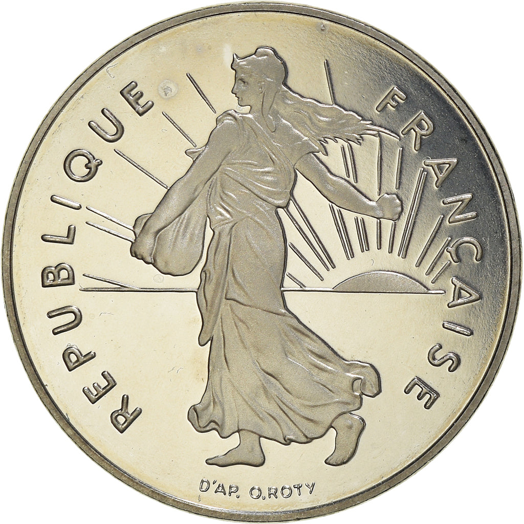 Monnaie, France, Semeuse, Franc, 1995, Paris, Proof, FDC, Nickel, Gadoury:474b