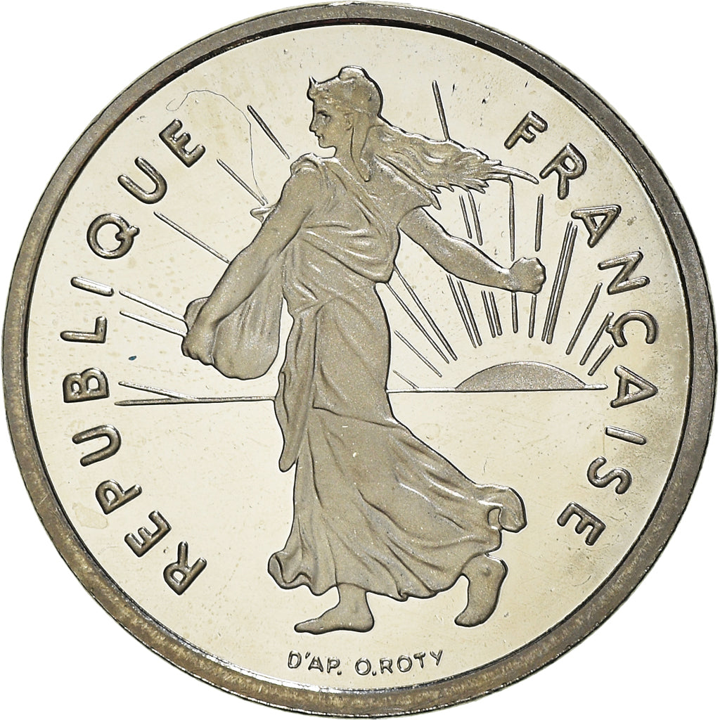 Monnaie, France, Semeuse, 1/2 Franc, 1995, Paris, Proof, FDC, Nickel