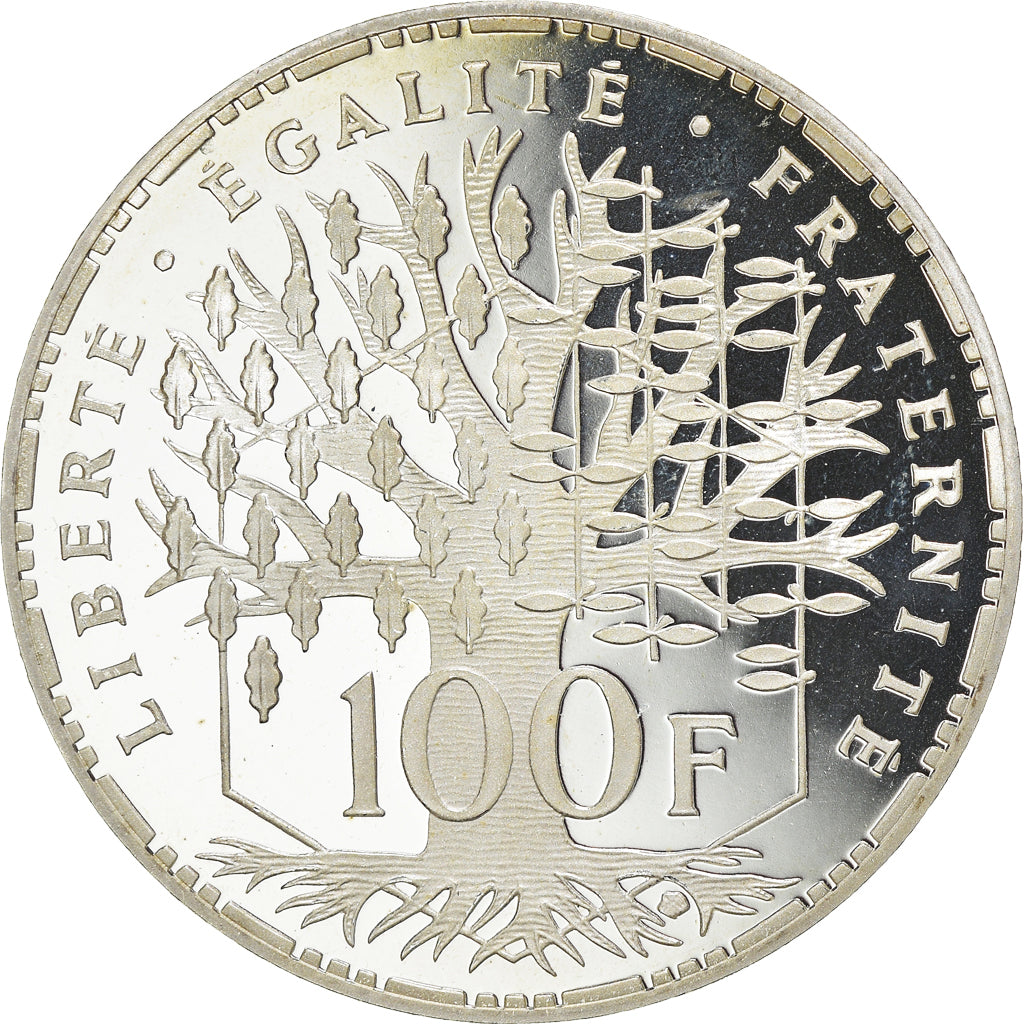 Coin, France, Panthéon, 100 Francs, 1998, Paris, Proof, MS(65-70), Silver