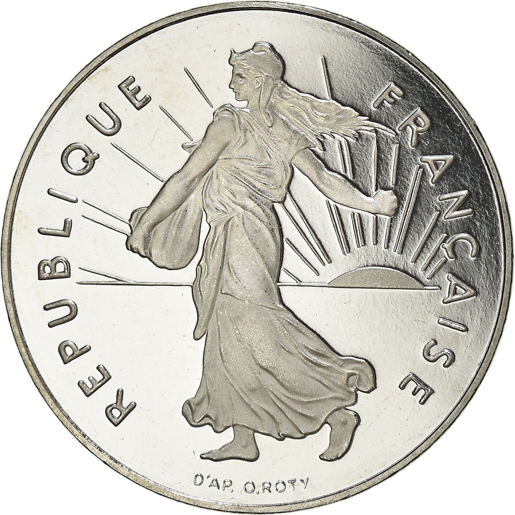 Coin, France, Semeuse, Franc, 1998, Paris, Proof, MS(65-70), Nickel, KM:925.2