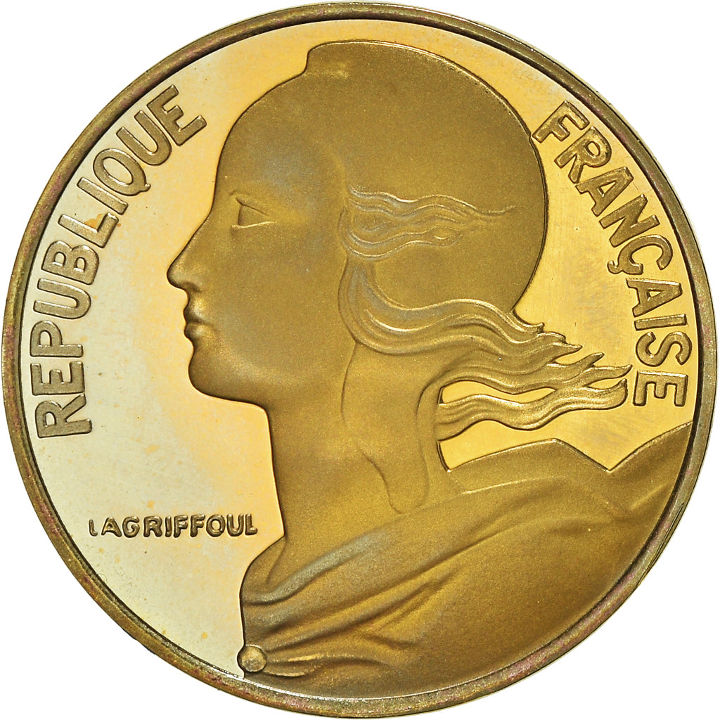Munten, Frankrijk, Marianne, 10 Centimes, 1998, Paris, Proof, FDC