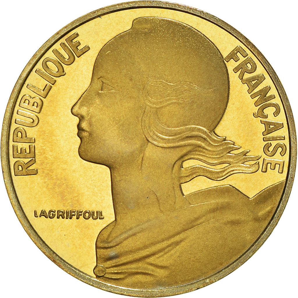 Munten, Frankrijk, Marianne, 10 Centimes, 1998, Paris, Proof, FDC