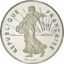 Coin, France, Semeuse, Franc, 2001, Paris, Proof, MS(65-70), Nickel, KM:925.2