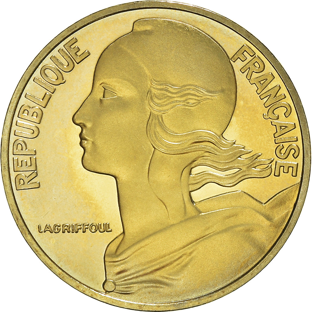 Coin, France, Marianne, 10 Centimes, 2001, Paris, Proof, MS(65-70)