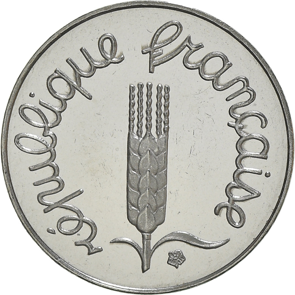 Munten, Frankrijk, Épi, Centime, 2001, Paris, Proof, FDC, Stainless Steel