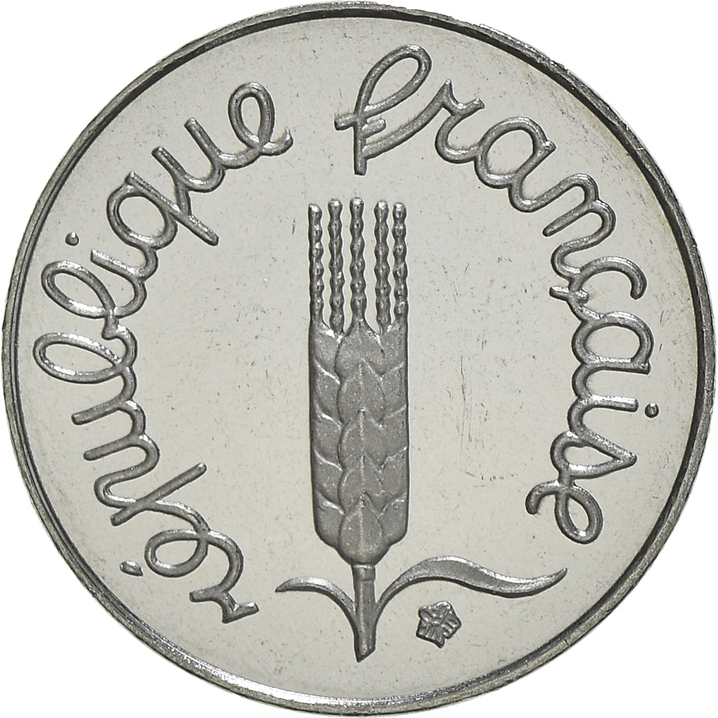 Munten, Frankrijk, Épi, Centime, 2001, Paris, Proof, UNC, Stainless Steel