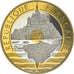 Coin, France, Mont Saint Michel, 20 Francs, 2000, Paris, Proof, MS(65-70)