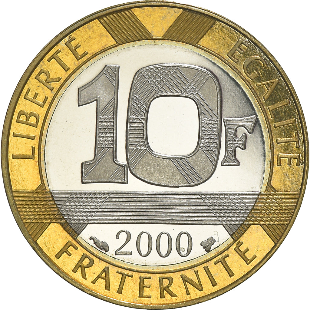Coin, France, Génie, 10 Francs, 2000, Paris, Proof / BE, MS(65-70)