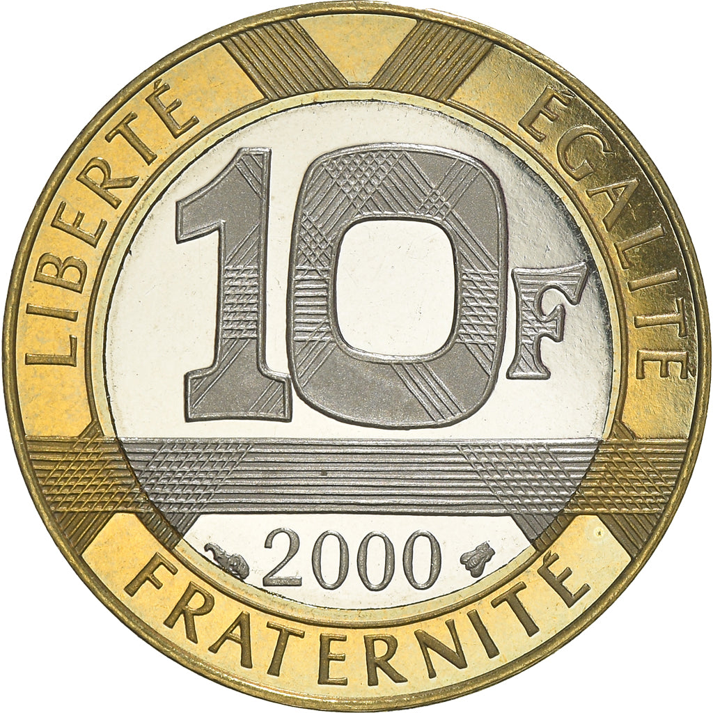 Coin, France, Génie, 10 Francs, 2000, Paris, Proof / BE, MS(65-70)