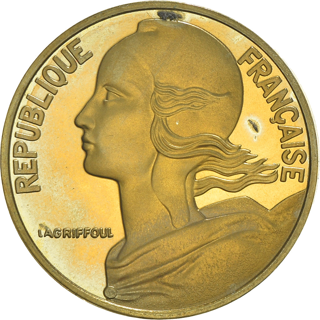 Munten, Frankrijk, Marianne, 10 Centimes, 2000, Paris, Proof, FDC