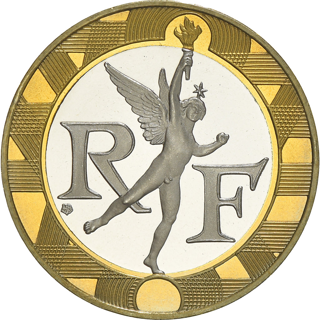 Coin, France, Génie, 10 Francs, 1999, Paris, Proof, MS(65-70), Bi-Metallic