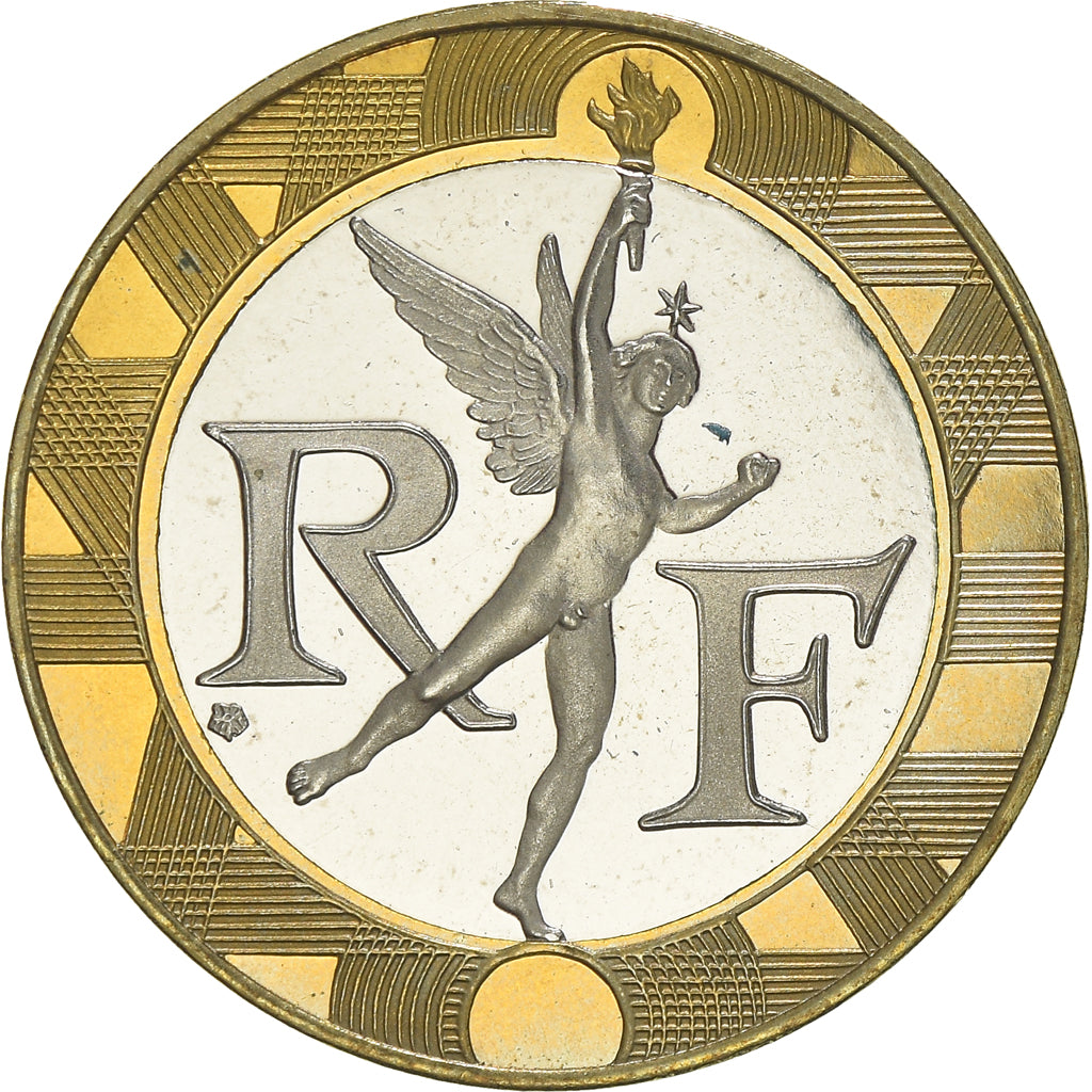Coin, France, Génie, 10 Francs, 1999, Paris, Proof, MS(65-70), Bi-Metallic
