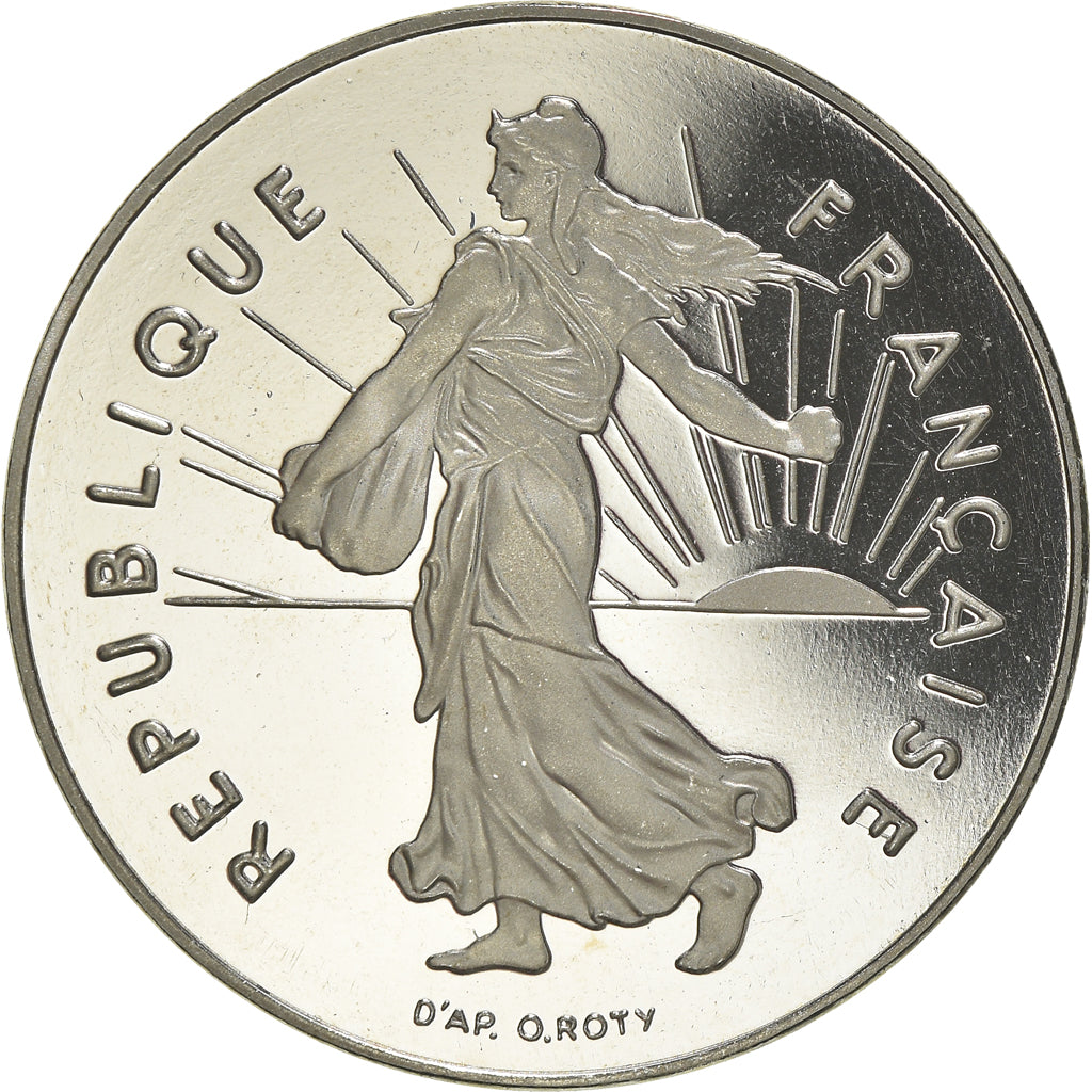 Moneta, Francia, Semeuse, 5 Francs, 1999, Paris, Proof, FDC, Nichel placcato