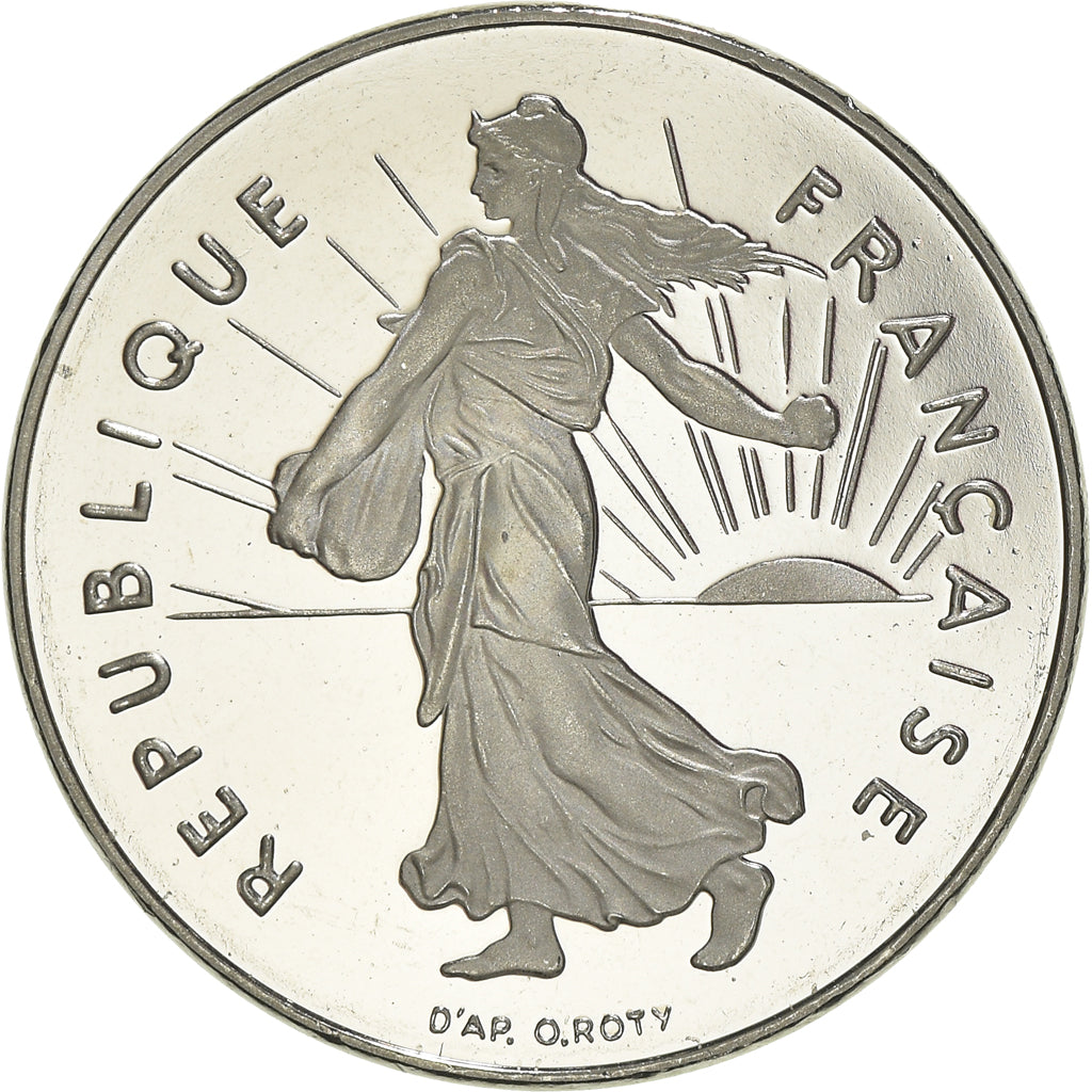 Coin, France, Semeuse, Franc, 1999, Proof, MS(65-70), Nickel, KM:925.2