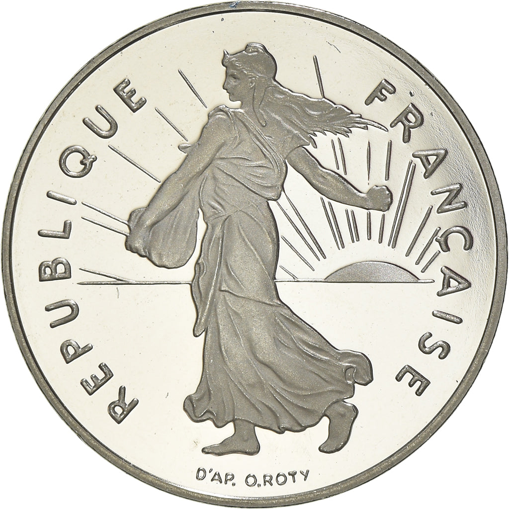 Coin, France, Semeuse, Franc, 1999, Proof, MS(65-70), Nickel, KM:925.2