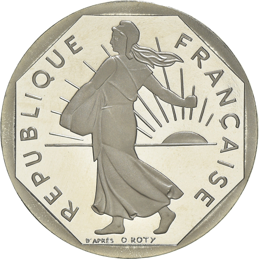 Moneta, Francia, Semeuse, 2 Francs, 1997, Paris, Proof, SPL+, Nichel, KM:942.2