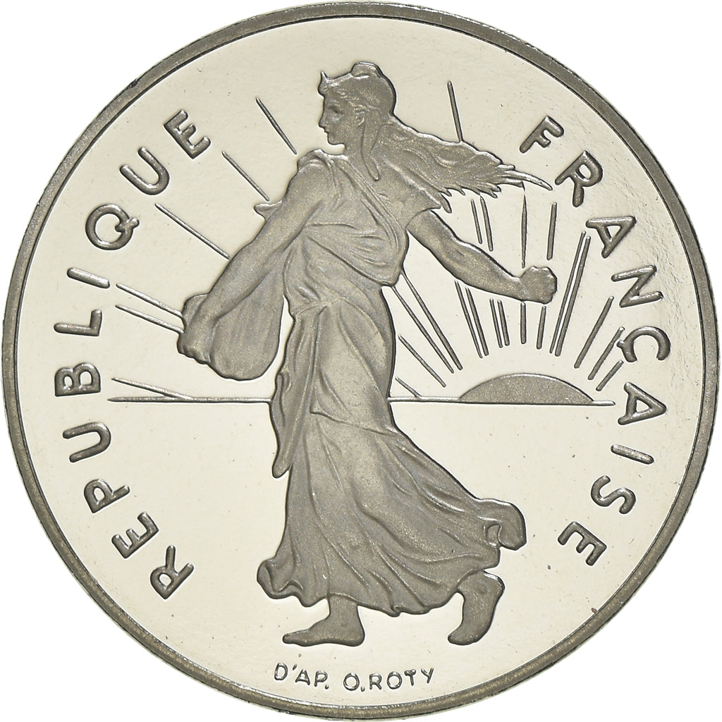 Monnaie, France, Semeuse, Franc, 1997, Paris, Proof, FDC, Nickel, Gadoury:474b