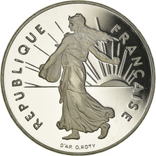 Coin, France, Semeuse, Franc, 1997, Paris, Proof, MS(65-70), Nickel, KM:925.2