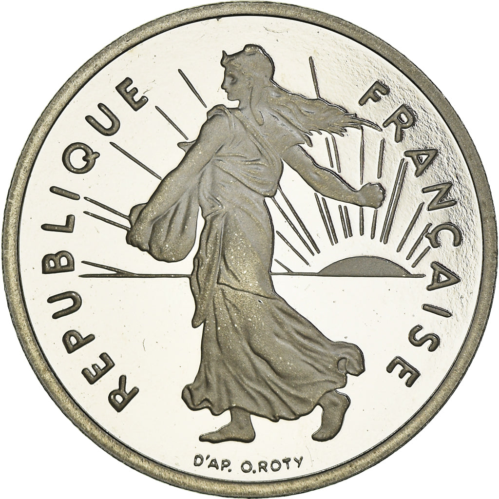 Monnaie, France, Semeuse, 1/2 Franc, 1997, Paris, Proof, FDC, Nickel