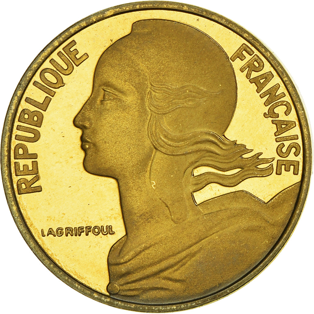 Coin, France, Marianne, 5 Centimes, 1997, Paris, 3 PLIS, PROOF, MS(64)
