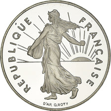 Coin, France, Semeuse, Franc, 1997, Paris, Proof, MS(65-70), Nickel, KM:925.2