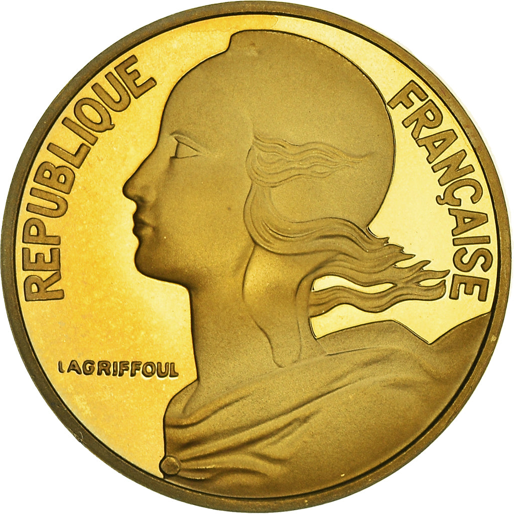 Munten, Frankrijk, Marianne, 10 Centimes, 1997, Paris, Proof, FDC