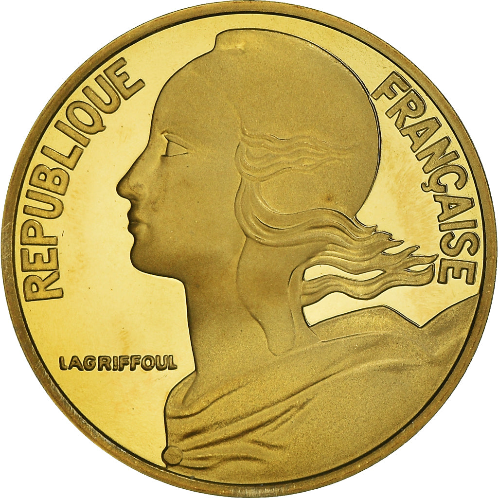 Munten, Frankrijk, Marianne, 10 Centimes, 1994, Paris, Proof, FDC