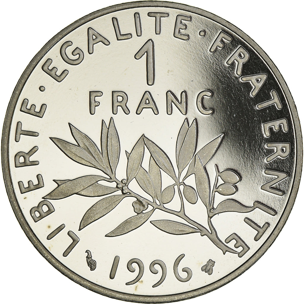 Monnaie, France, Semeuse, Franc, 1996, Paris, BE, FDC, Nickel, Gadoury:474b