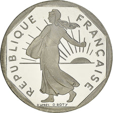 Coin, France, Semeuse, 2 Francs, 1996, Paris, Proof / BE, MS(65-70), Nickel