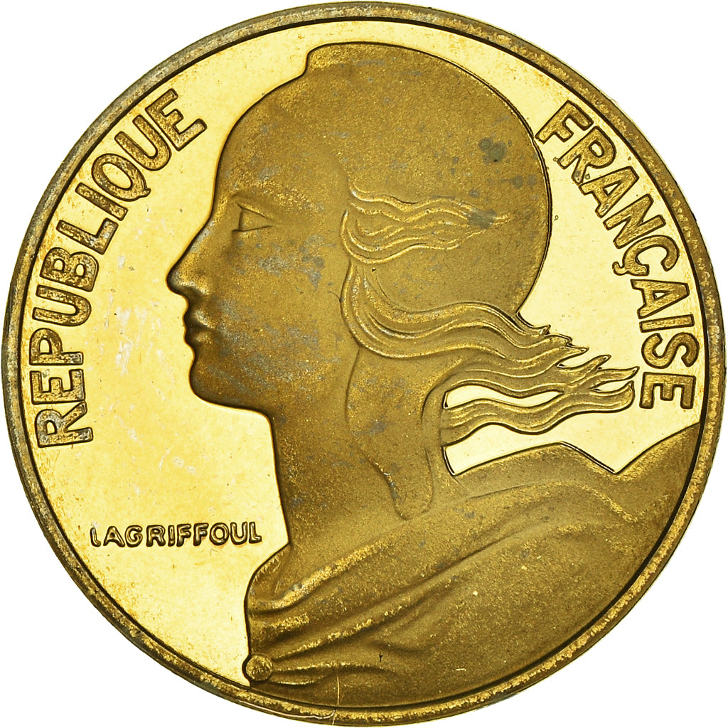 Munten, Frankrijk, Marianne, 10 Centimes, 1996, Paris, Proof, FDC