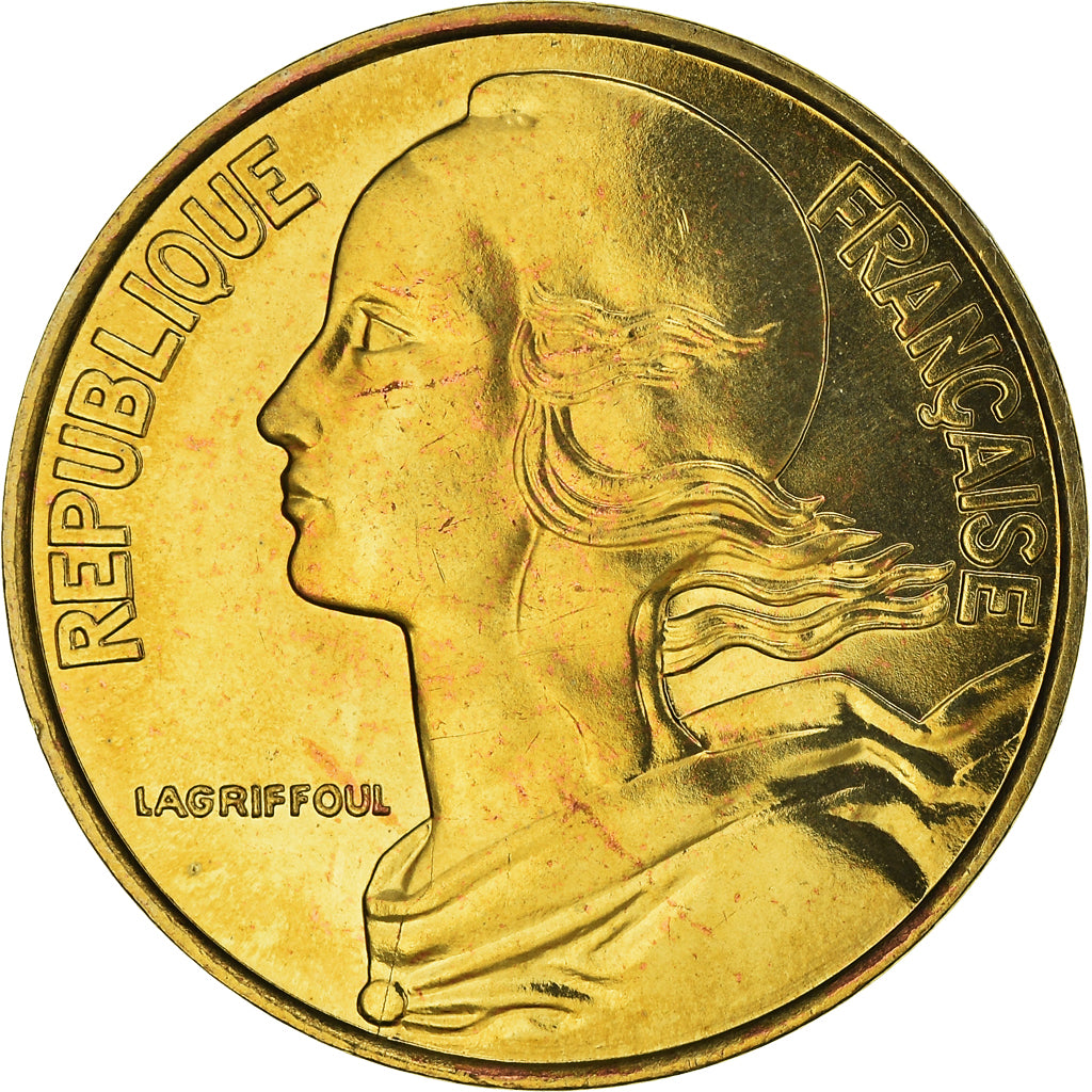 Monnaie, France, Marianne, 20 Centimes, 1999, Paris, Lagriffoul, FDC