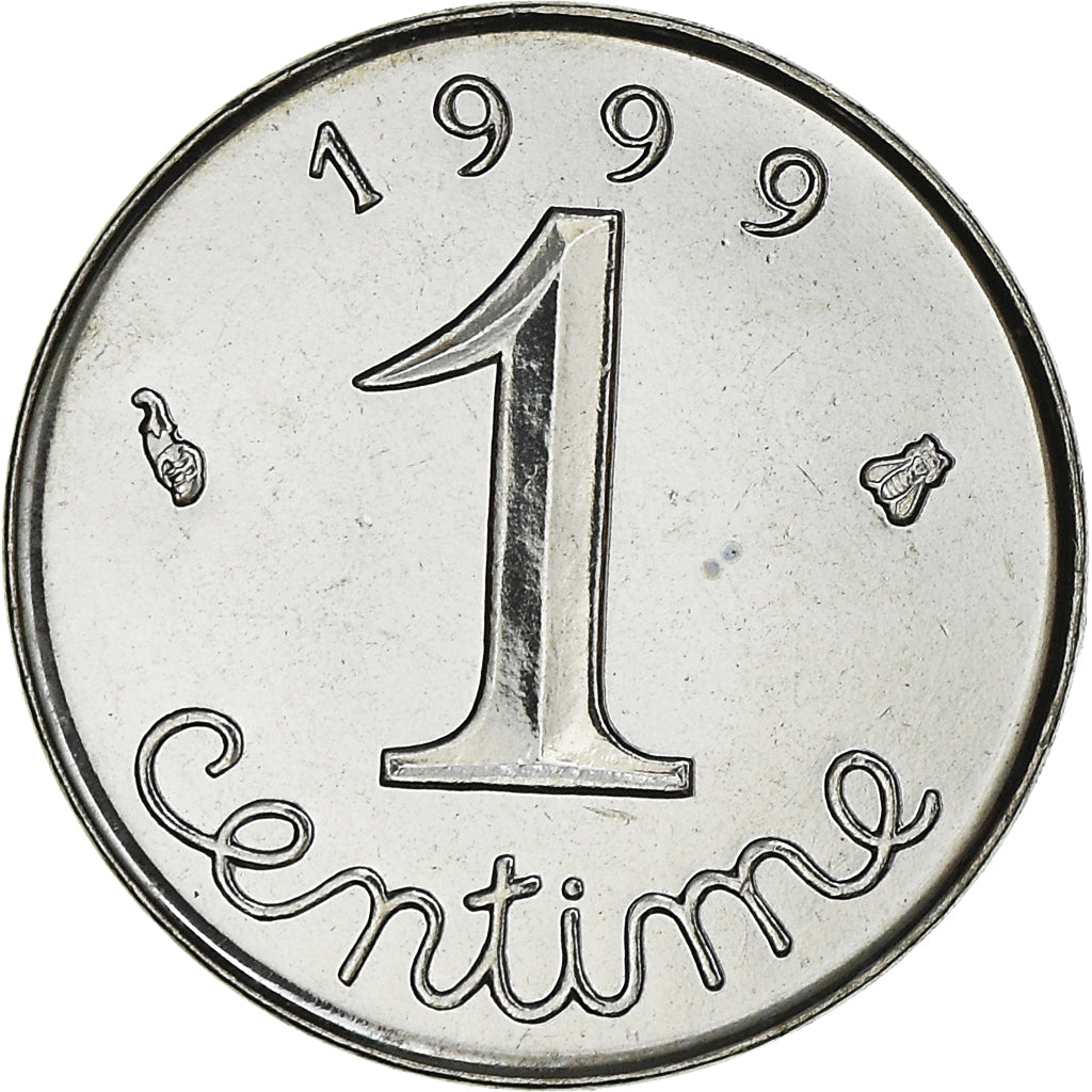 Monnaie, France, Épi, Centime, 1999, Paris, FDC, FDC, Acier inoxydable