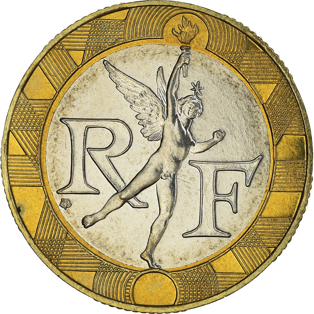 Coin, France, Génie, 10 Francs, 1999, Paris, BU, MS(65-70), Aluminum-Bronze