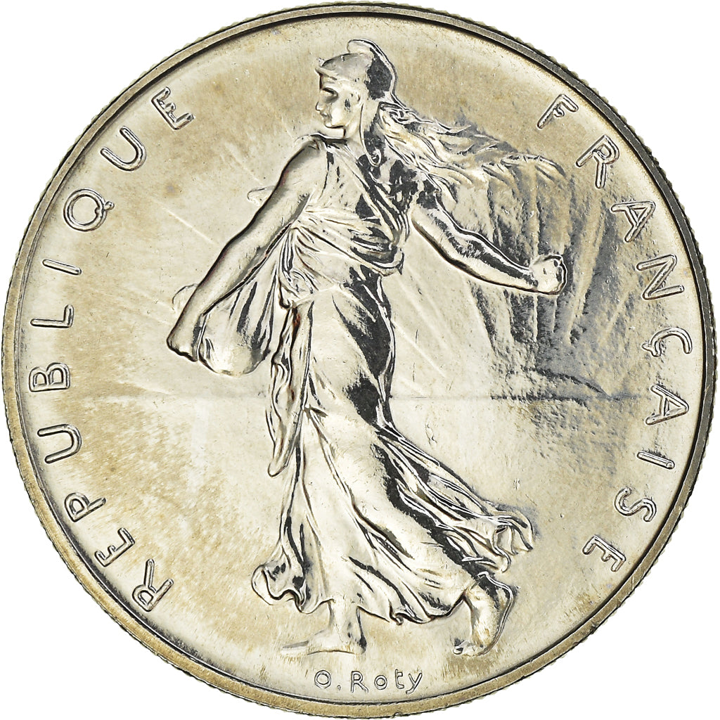 Coin, France, Semeuse, Franc, 1999, Paris, FDC, MS(65-70), Nickel, KM:925.1