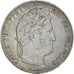 Moneda, Francia, Louis-Philippe, 5 Francs, 1839, Rouen, MBC, Plata, KM:749.2