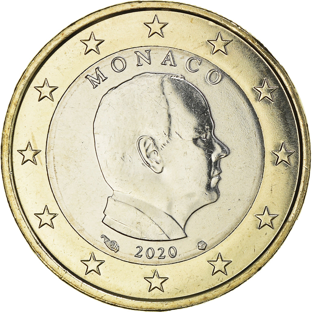 Monaco, Euro, 2016, MS(65-70), Bimetaliczny