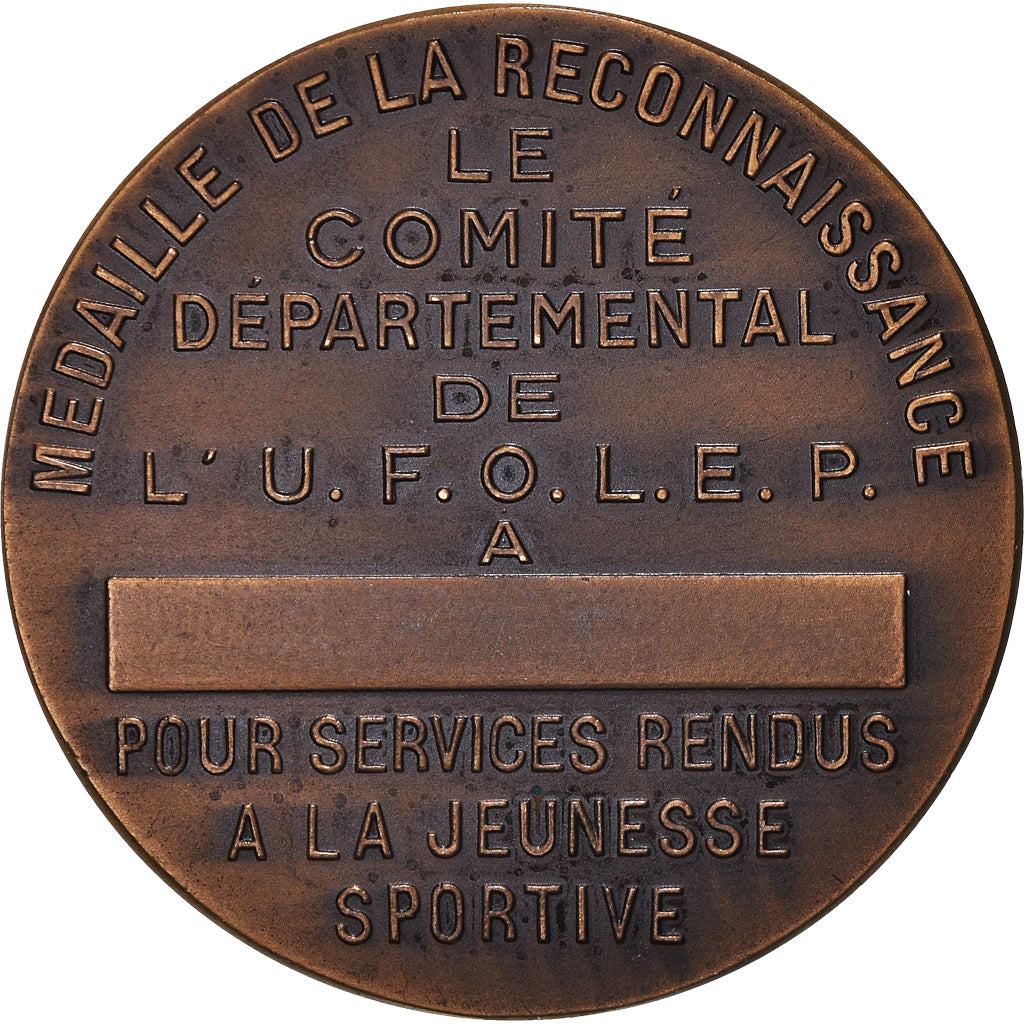 Francia, medalla, UFOLEP, Ligue Française de l'Enseignement, FDC, Bronce