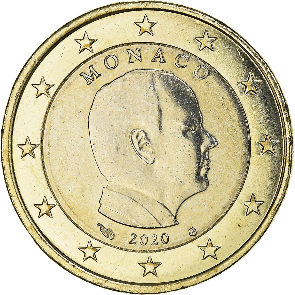 Monaco, Euro, 2016, MS(65-70), Bimetaliczny
