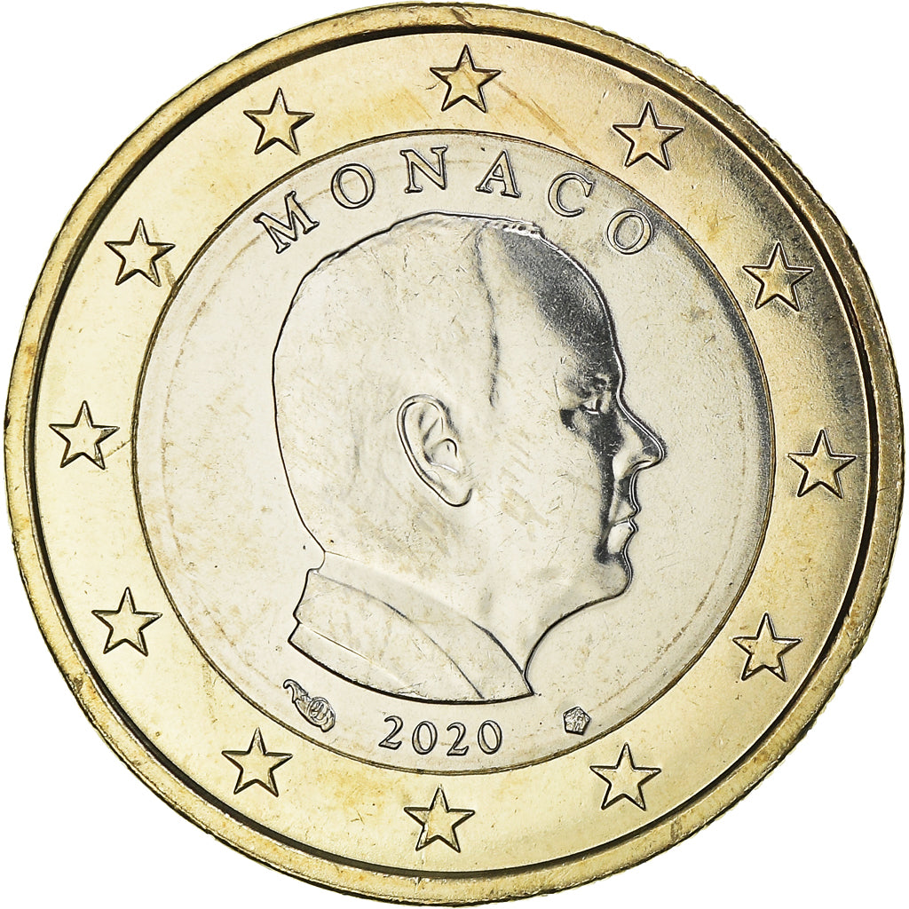Mónaco, Euro, 2016, Prince Albert II, MS(65-70), Bimetálico